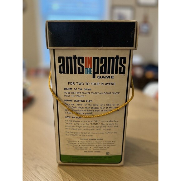 ANTS IN THE PANTS Vintage Game Schaper 1969 Missing One Strap - Picture 4 of 12